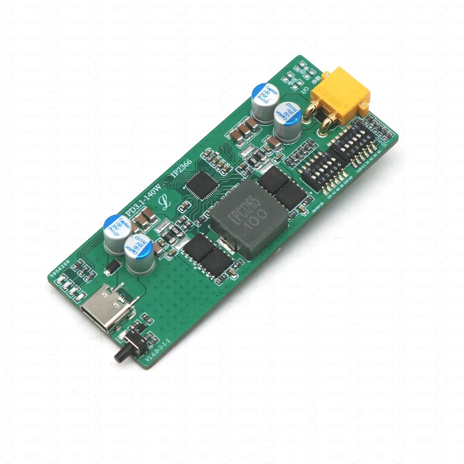 IP2366 PD3.1 140 Вт двунаправленная быстрая зарядка 2S 3S 4S 5S 6S литиевая батарея PD плата быстрой зарядки литий-ионное зарядное устройство Lifepo4 BMS