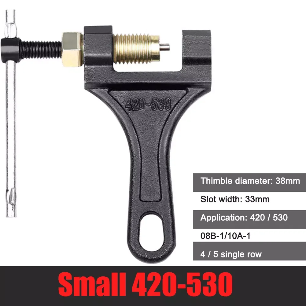 

Universal Motorcycle Chain Breaker Splitter Tool Kit Bicycle Chain Pin Remover Puller Link Extractor Cycling Repair Accessories