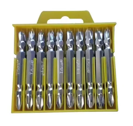

Philips 65 mm Double Screw Bits. with 10 pieces Idea