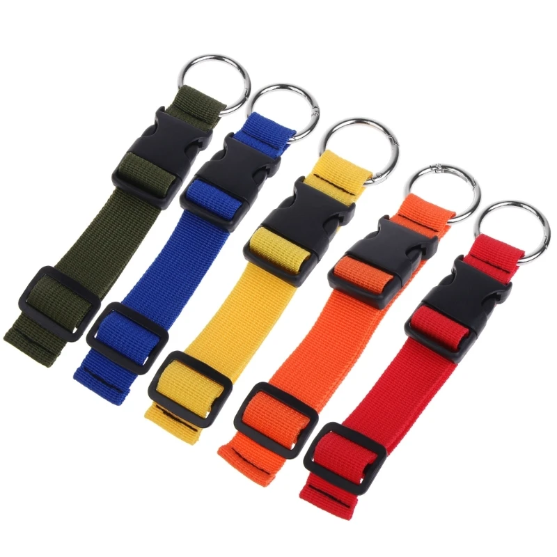 

Luggage Strap Coat Holder Gripper Backpack Circle Hook Adjustable Belt Travel
