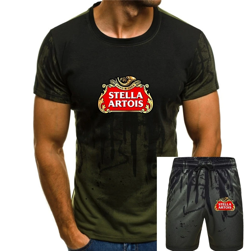 

Футболка Stella Artois мужская с принтом