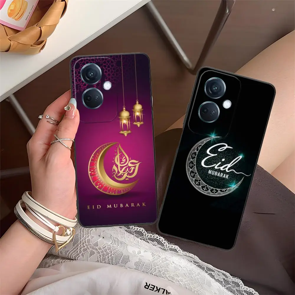 Фото Чехол для телефона «Ид Мубарак» для OPPO Reno 14 13 12 11 10 9 8 7 6 5 F T Pro 5G, мягкий противоударный чехол из ТПУ №3