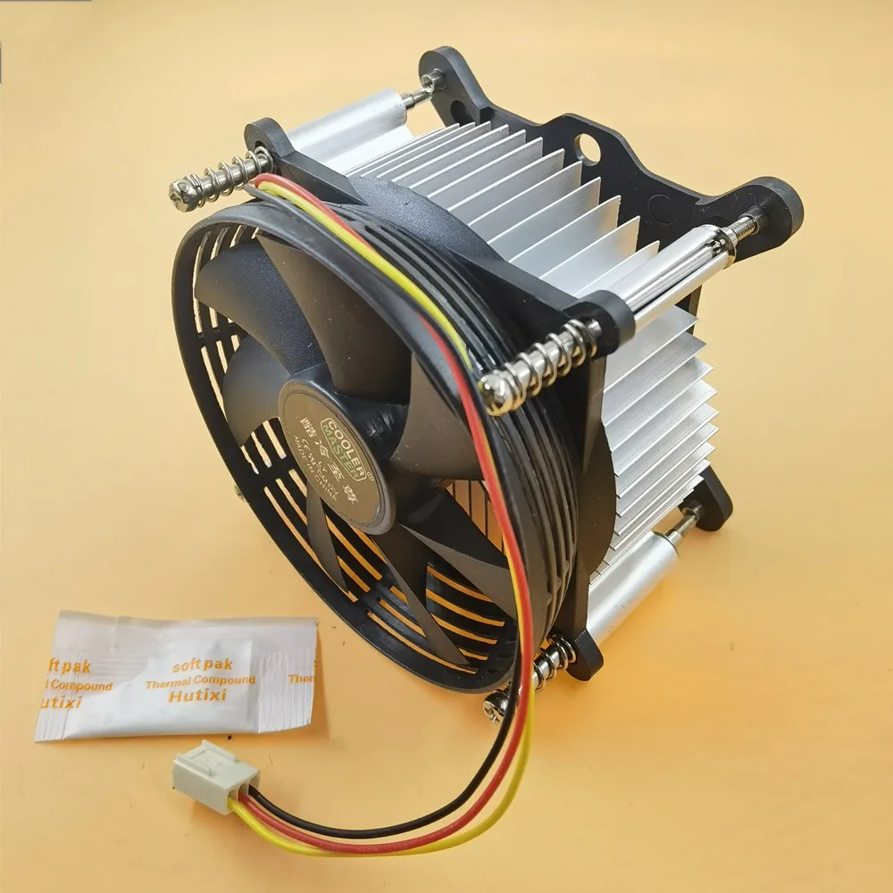 Настольный компьютер ПК алюминиевый радиатор ЦП кулер вентилятор LGA 775 или 20 Вт 30
