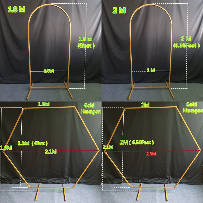 Квадратная арочная полка реквизит для вечерние ринки банкета Свадьбы Круглая