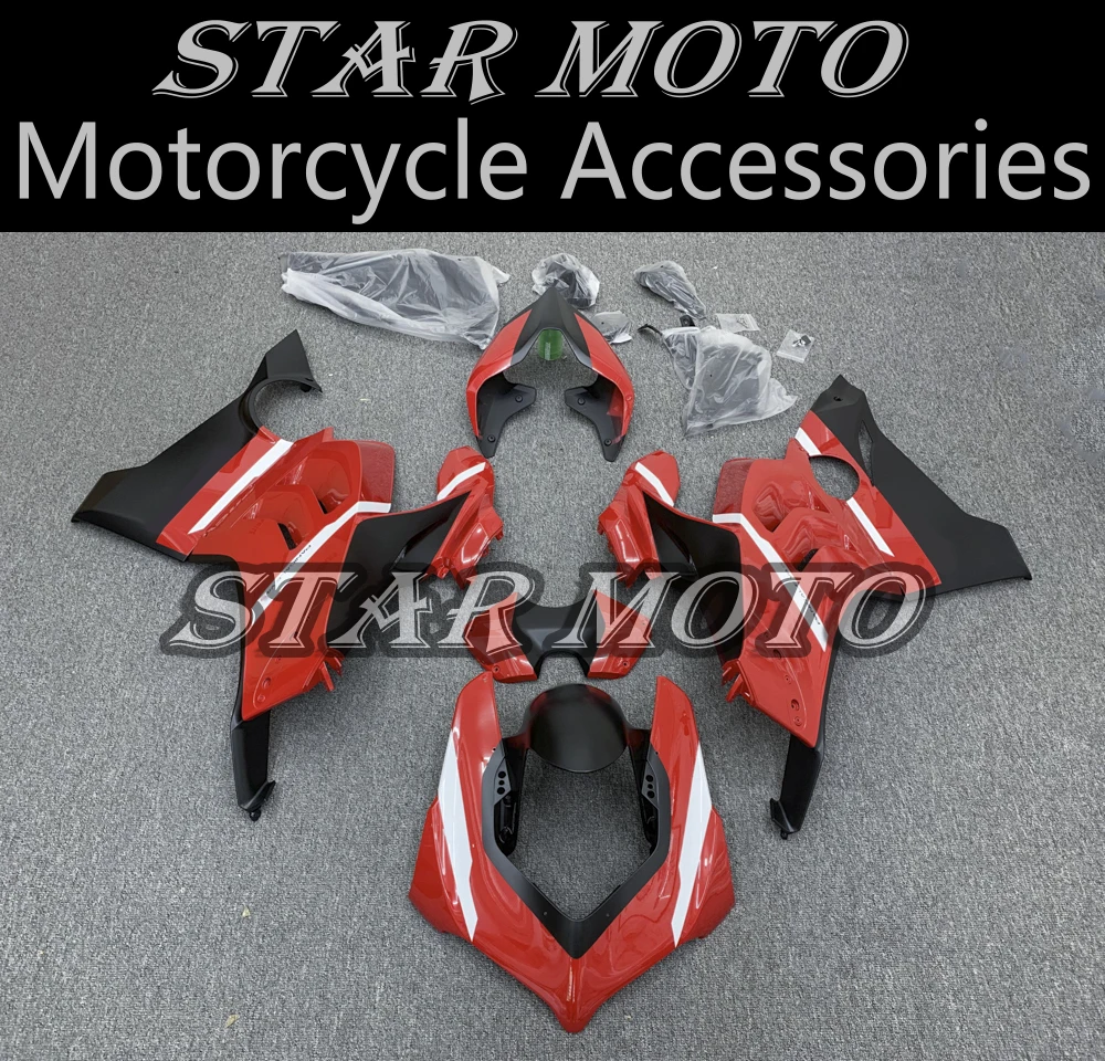 

Обтекатель для мотоцикла Panigale V4 V4S V4SP V4R 2020 2021, аксессуары для мотоциклов, оболочка, красный, черный, матовый