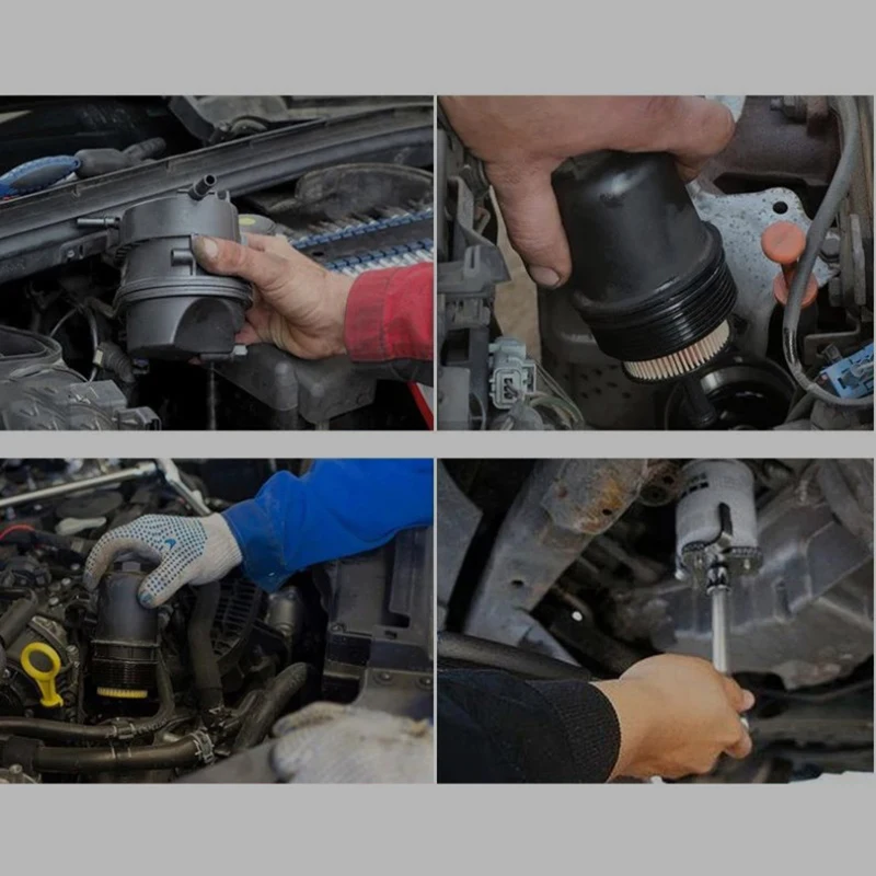 Регулируемый Двусторонний Ключ Для Снятия Масляного Фильтра Инструмент Ремонта