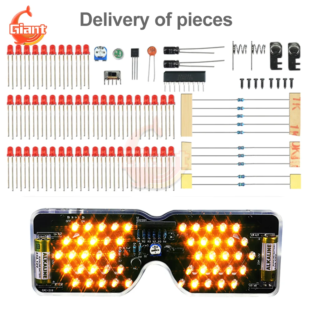 Светодиодные очки с голосовым управлением Voktta