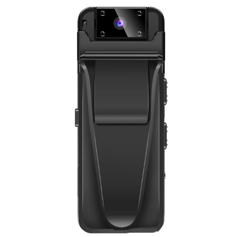 

HTHL-Body Worn Camera Wifi HD DVR Video Recorder Security Camera 180 Degree Night Vision Motion Detection Mini Camcorders A8Z