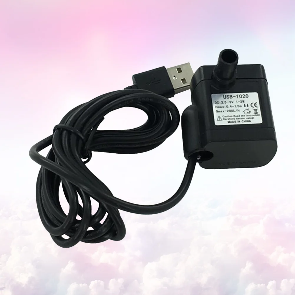 

Водяной насос 6 в, водяной насос для аквариума, USB воздушный насос, аквариумные насосы, погружной внешний аккумулятор, маленький водяной насос