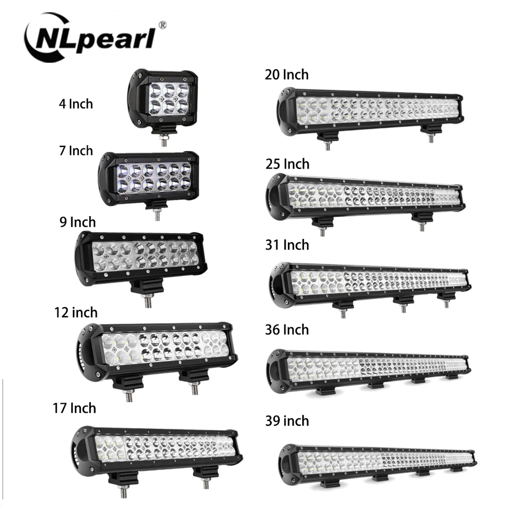

Светодиодный рабочий светильник NLpearl, прожекторный Точечный светильник для джипа, внедорожника 4x4 4WD, грузовика, лодки, внедорожника, вездех...