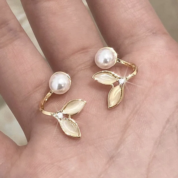 Очаровательные серьги из стерлингового серебра 925 пробы с цирконом и жемчугом