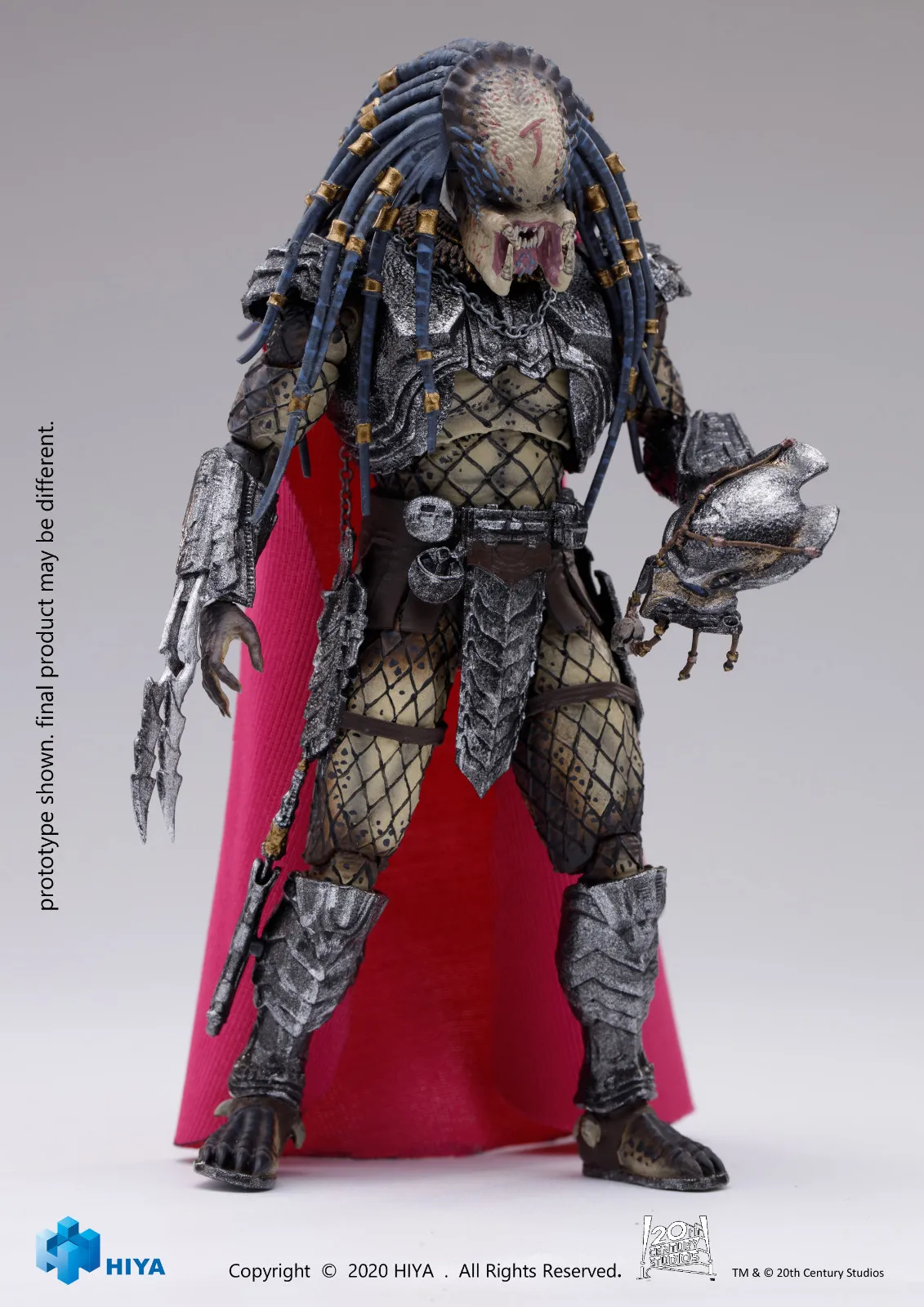 Hiya игрушки AVP старый Хищник 1/18 ПВХ экшн-фигурка коллекционная игрушка |