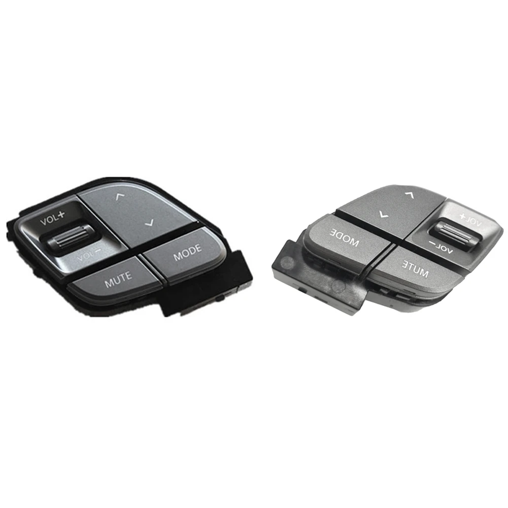 

1Pair 967302W000 Steering Wheel Cruise Switch Button for Hyundai Santa Fe 2012-2017 Car Volume Control Button Switch