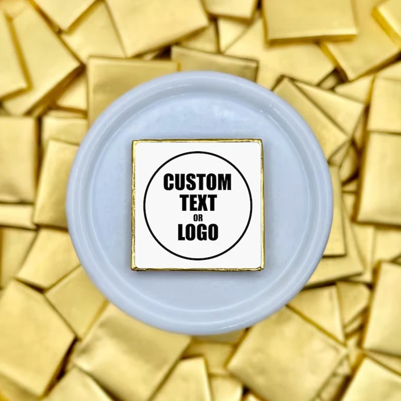 

Персонализированная упаковочная бумага для шоколада, 50 шт.