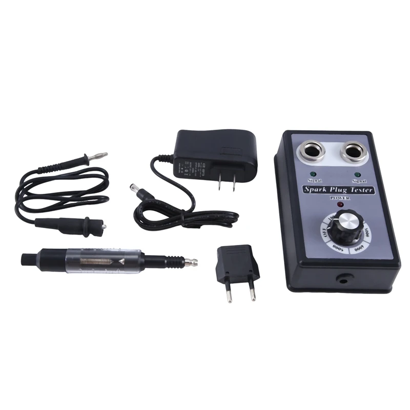 Регулируемый тестер свечей зажигания с двумя отверстиями свечи диагностический