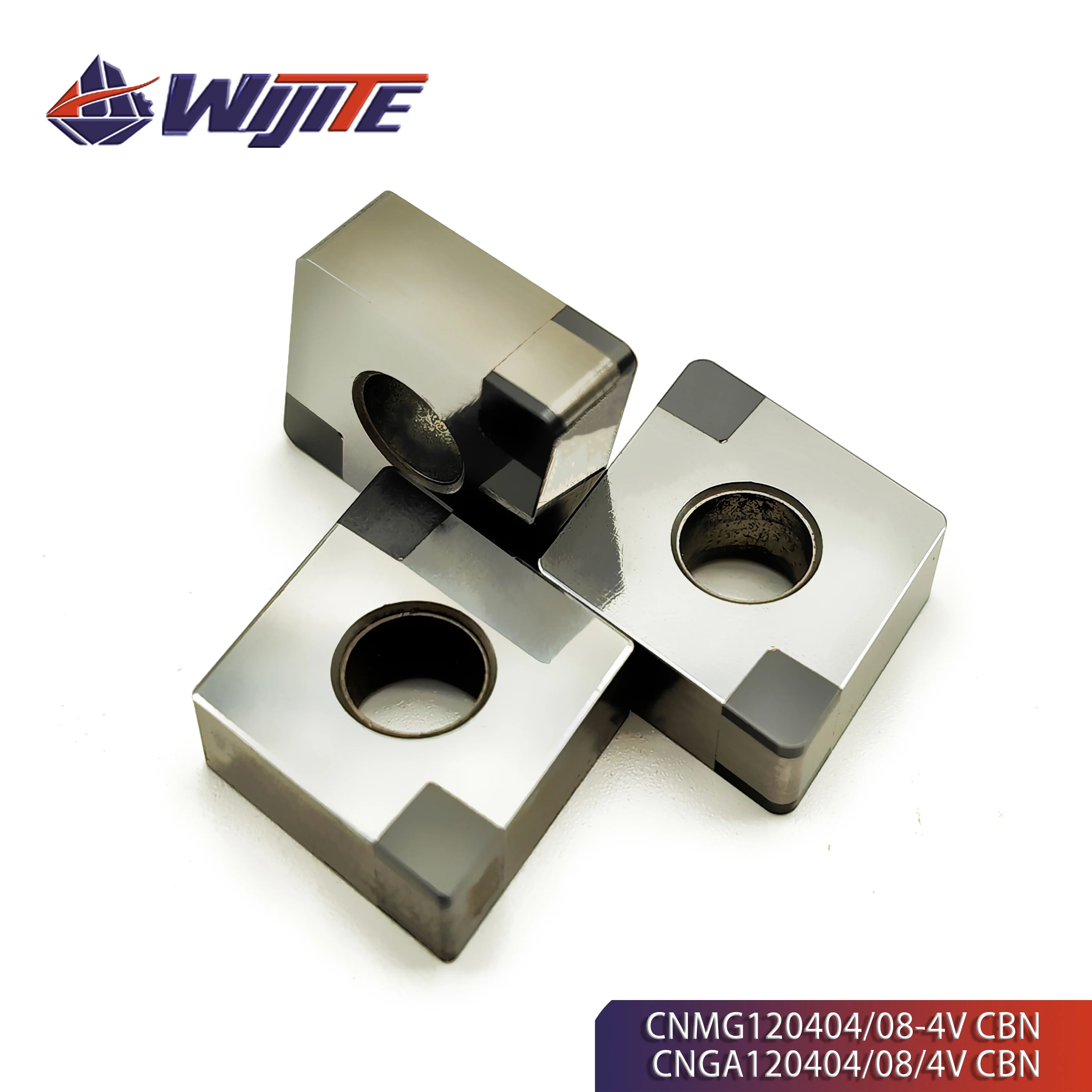 

CBN CNMG120404 08 CNGA120404 08 12-4V high hardness turning tool, cubic boron carbide material for quenched steel cast iron