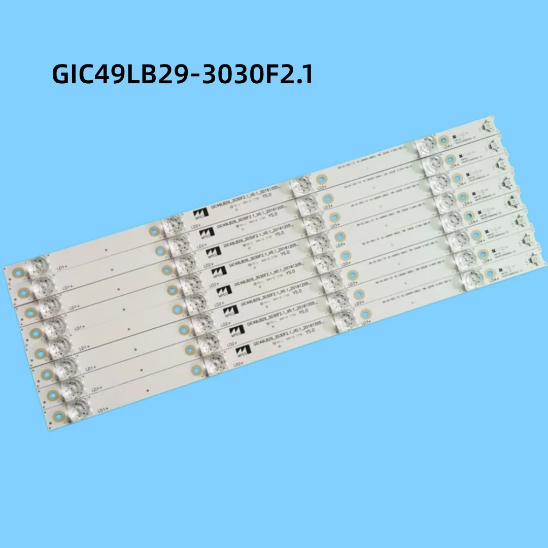 Фото 4LED светодиодная лента для телевизора C49P32FS-RD 49UD6596 TCL 49P3 L49P3CFS 49P3C D49A620U B49A81S-UD L49P1-UD L49P2-UD GIC49LB29-3030F2.1 №1