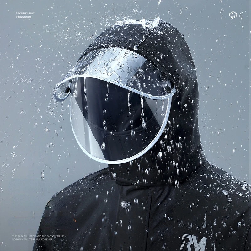 Дождевик и брюки для езды на мотоцикле велосипеде