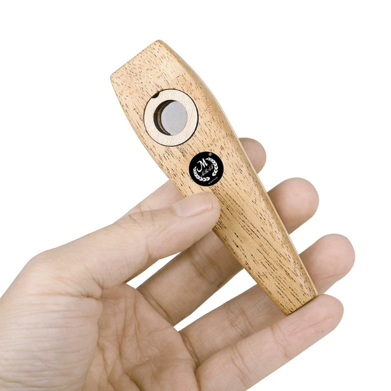 

Professional Wooden Kazoos Flutes Diaphragm Mouth Kazoos Wooden Pallets Kazoo Companion For Guitar And Other Instrument