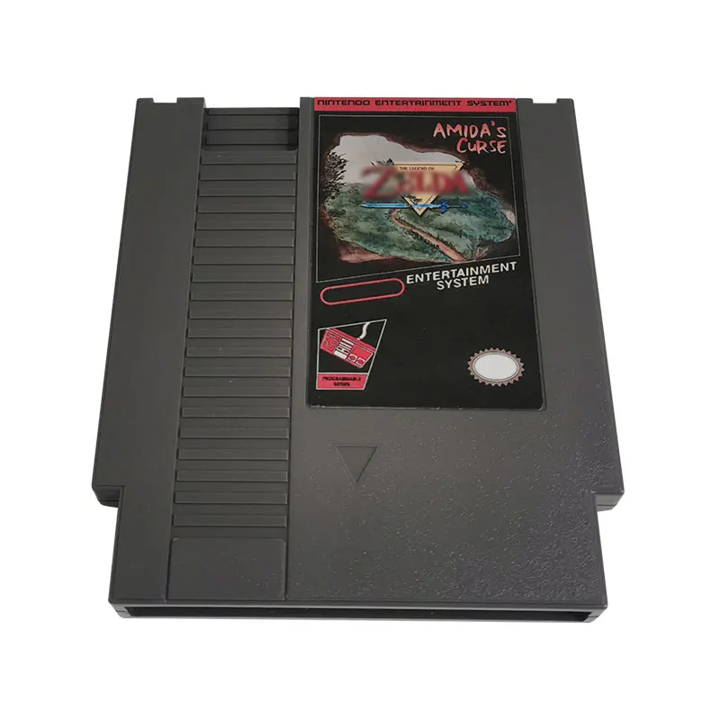 

ZeldaAmidaCurse-игровой Картридж для консоли NES, 72 контакта, 8 бит, одна карта