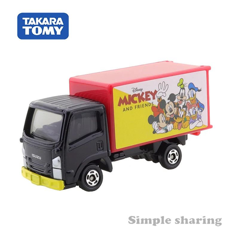 

TAKARA TOMY Tomica Diecast No.48 Isuzu Elf (Mickey & Friends) Truck Car Model Boy Toy model