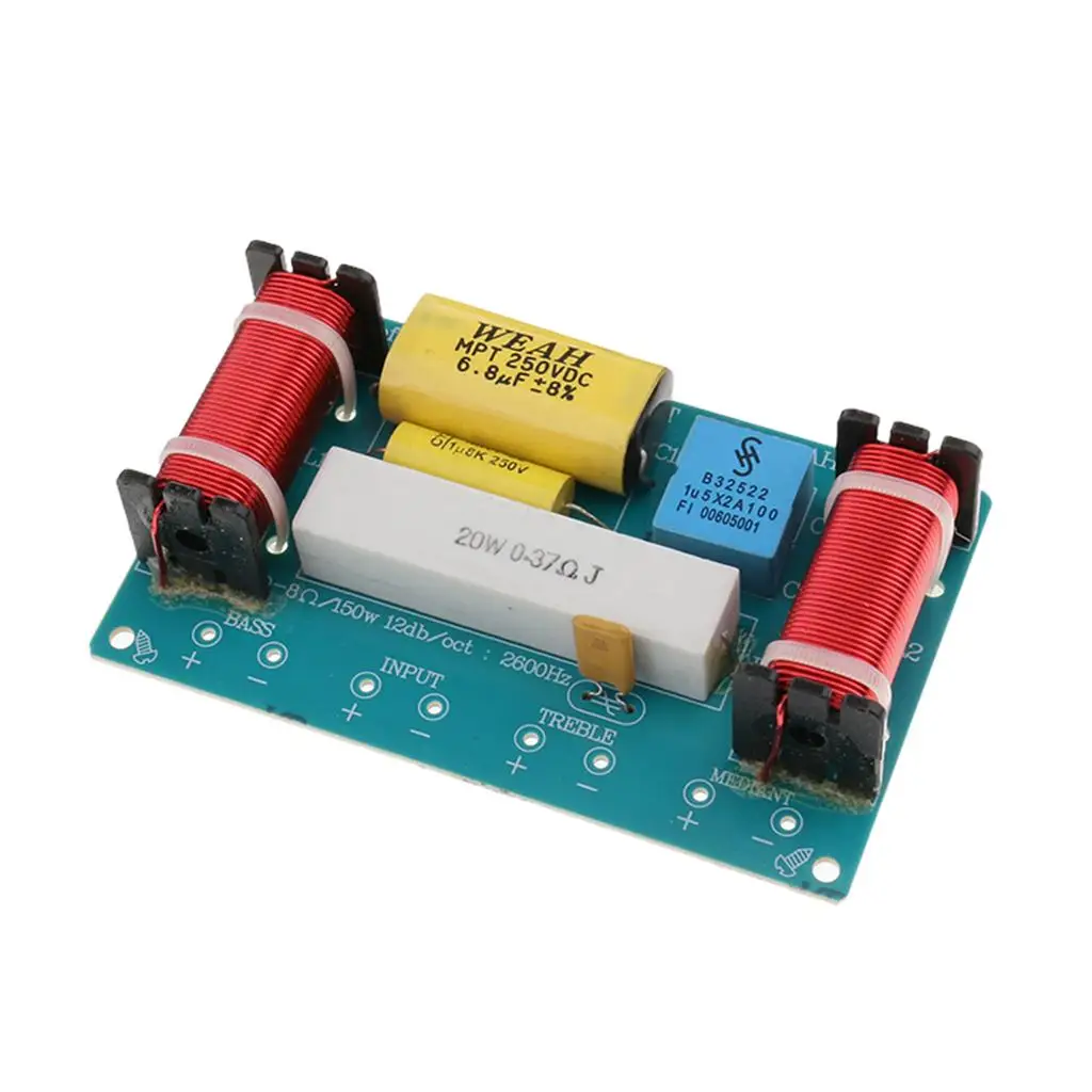 3-ходовой делитель частоты кроссовера бас среднего тона высокочастотный