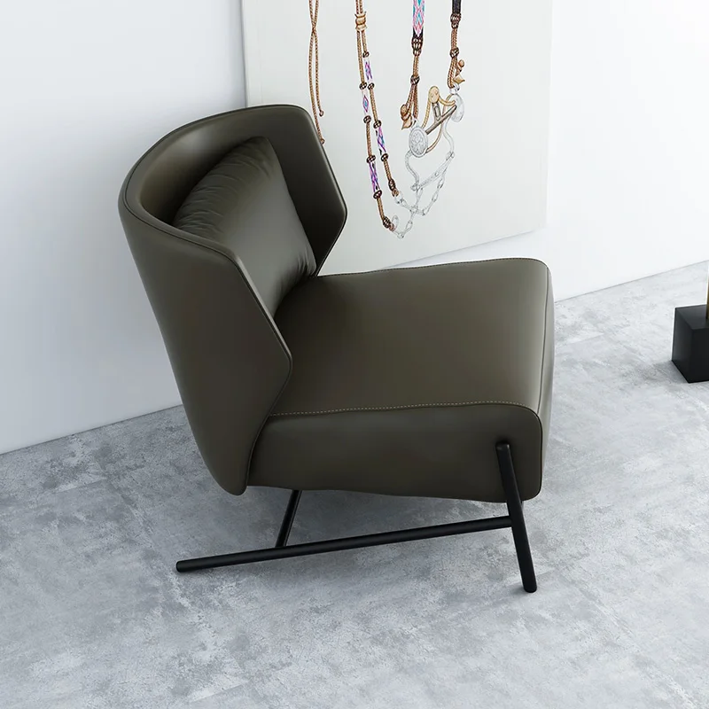 Простой Балконный стул YY кожаное дизайнерское креативное освещение в большой и