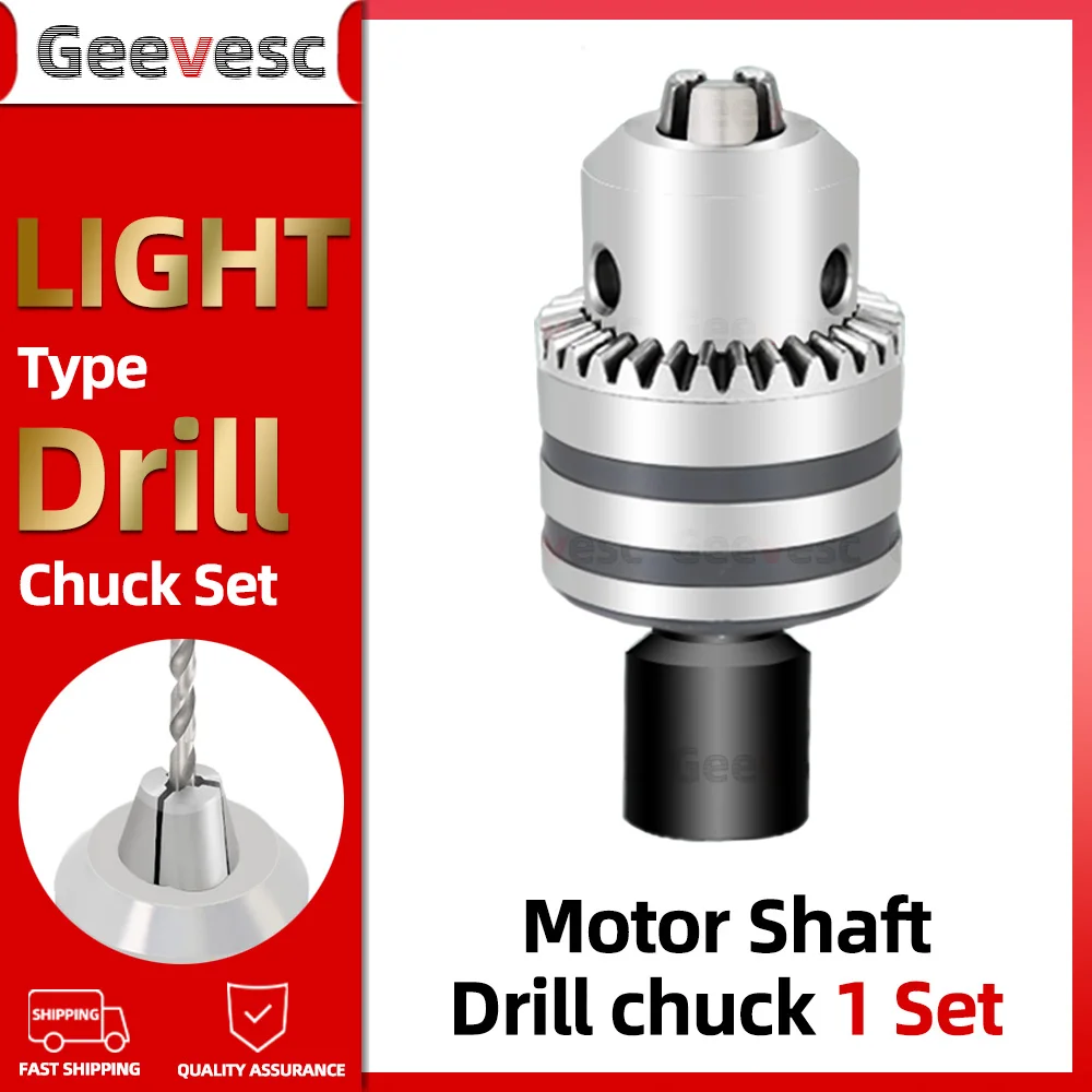 Light type Drill chuck adapter motor shaft drill chuck B10 B12 B16 B18 Locking drill chuck adapter sleeve motor machine taper