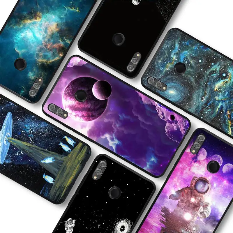 

Printed Space Phone Case For Huawei honor10Lite 10i 20 8x 10 Honor9lite 9xpro Back Coque
