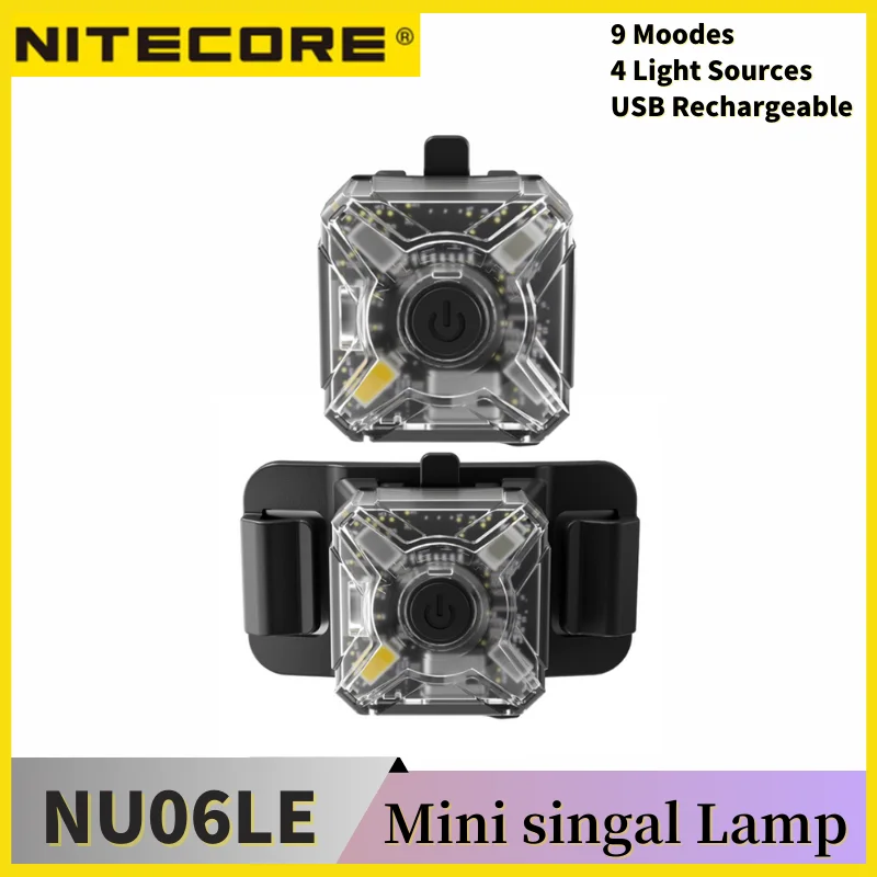 NITECORE NU06 LE USB-C перезаряжаемая мини-подсветка светильник правоохранительная