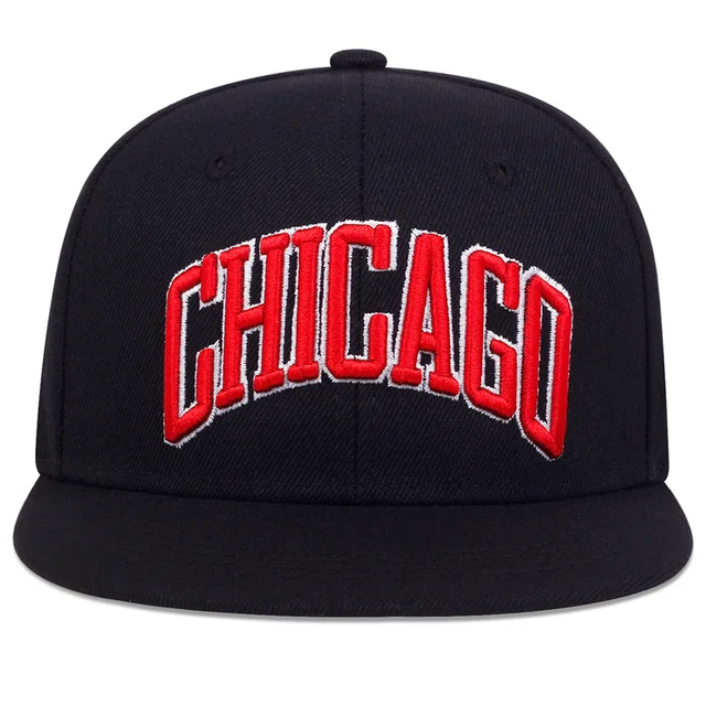 Chicago Cotton Baseball Cap Unisex Summer Hip Hop Snapback Hat Cotton Golf Trucker Caps Gorras 2