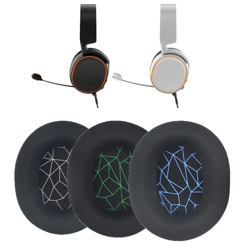 

Premium Ear Cushion Ear Pads for Arctis 3 5 7 Pro Headset Headphone Earpads B36A