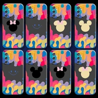 bandai mickey and minnie mouse for xiaomi redmi 9 9c 9a 9at 9i phone case coque carcasa soft silicone cover black
