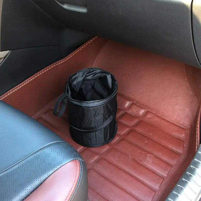 

Universal Foldable Car Trash Can Portable Vehicle Garbage Bin For Little Leak Proof Autos Cooler Bag Garbage Bag Wastebasket