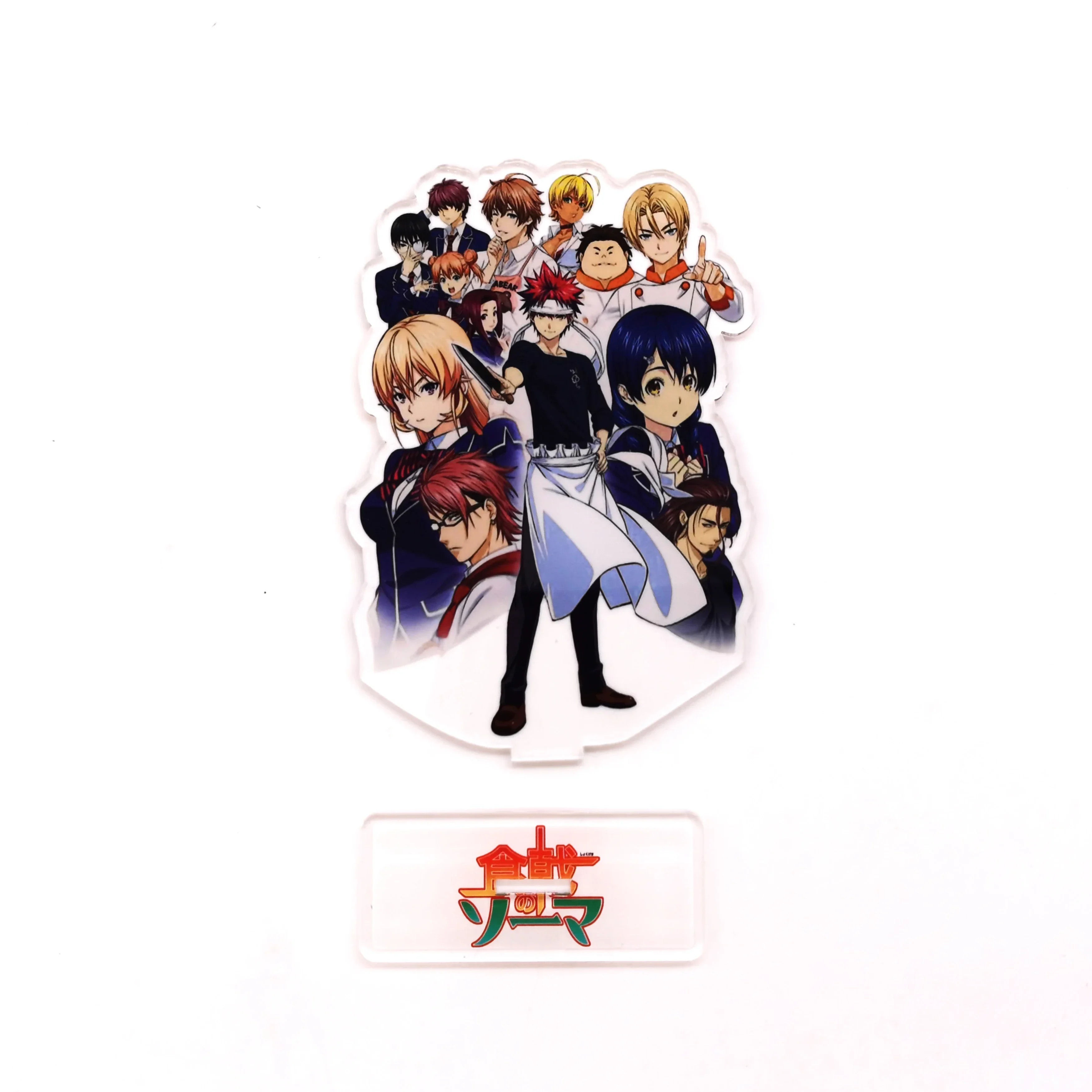 Yukihira Souma Nakiri Erina Megumi аниме акриловая подставка статуэтки украшение стола торт