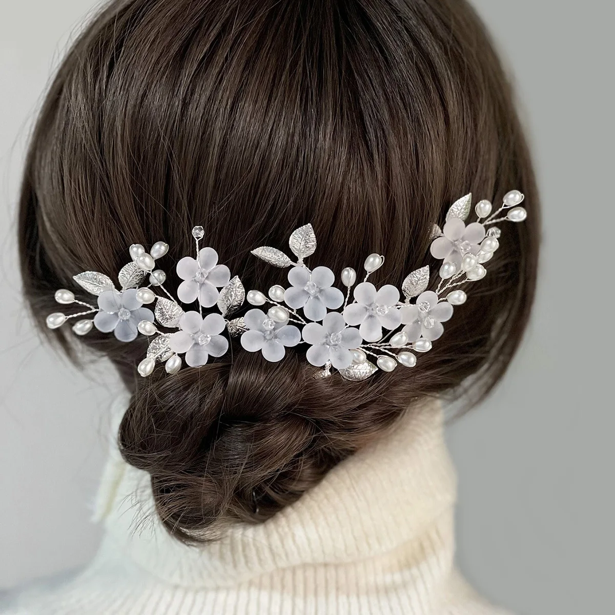 

Hair Pins Hair Accessories For Women Wedding Accessories Hair Clips Jewelry Pearl Rhinestone Flower Hair Clip Pins Headpiece
