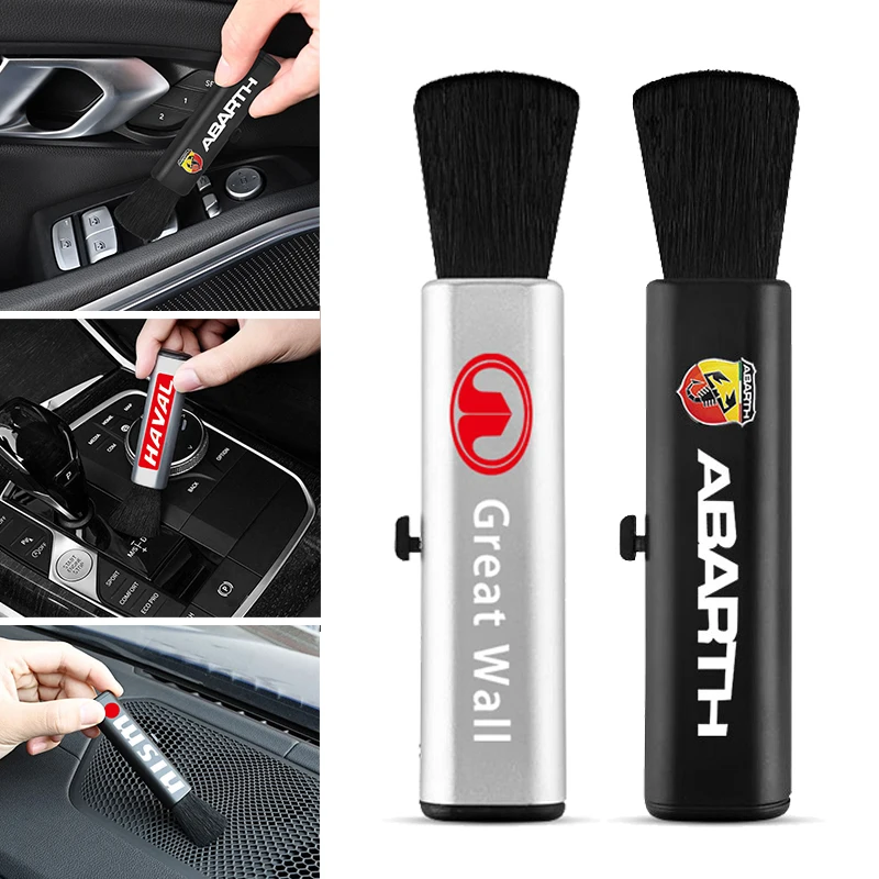 

1pcs Car Dust Cleanning Brush Retractable Air Vent Cleaner Car Styling For LADA Niva 4X4 2121 Juguete 1/24 2101 2107 Shirt 1600