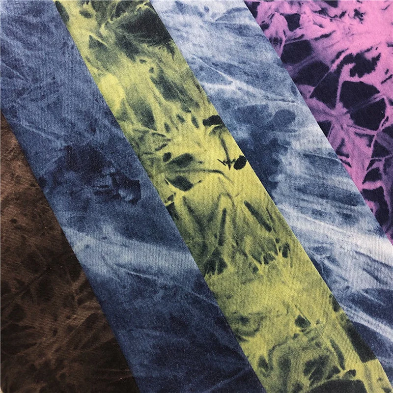 Вареная хлопчатобумажная джинсовая ткань трендовая плотная для брюк багажа