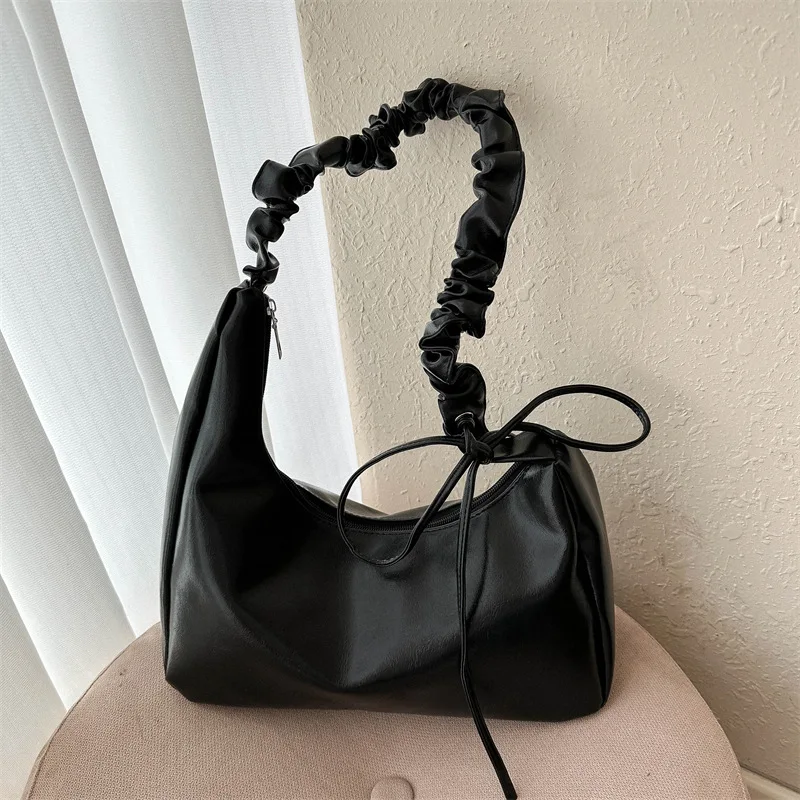 

Casual Fashion Women's Handbag Purse 2024 New Tide Shoulder Bag Pu Leather Small Tote Bag Korean Simple Girl Small Square Bag