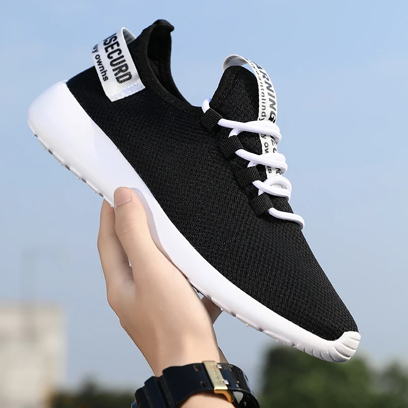 Fashionable Men's Sneakers Outdoor Running Shoes Lightweight  Casual Jogging Breathable Mesh Comfortable Walking Shoes