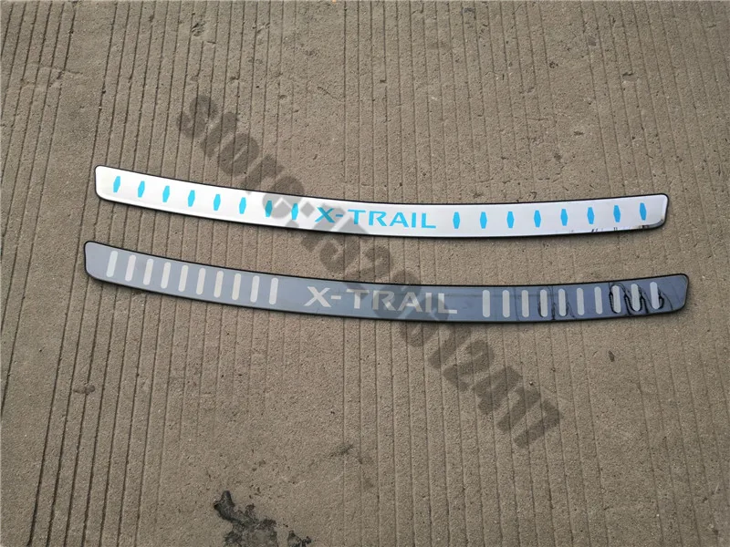 

Задний Стайлинг для Nissan X-Trail X Trail T32 2014 -2021 ультратонкий внешний защитный бампер из нержавеющей стали для заднего бампера