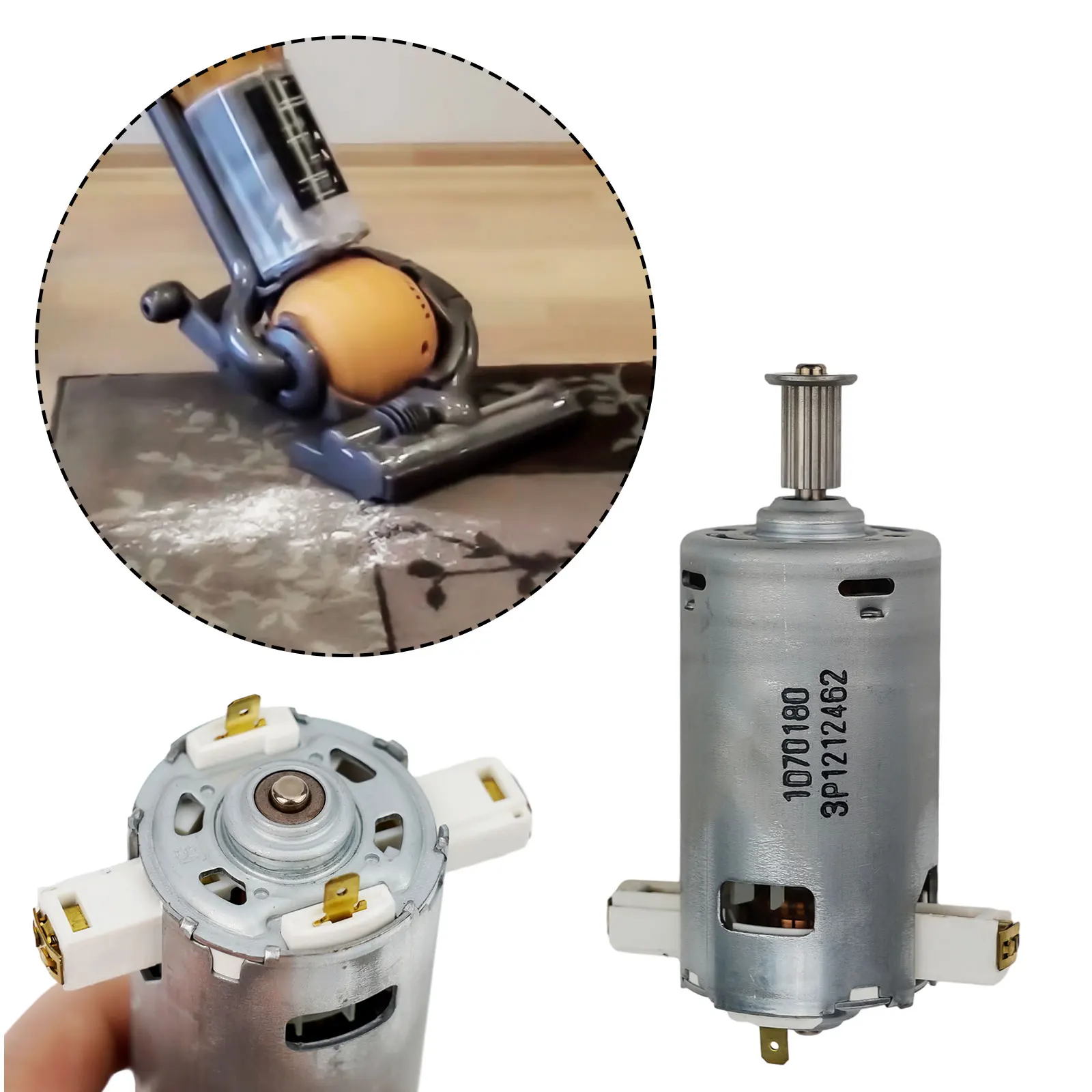 Максимальная производительность пылесоса за допомогою чистящей головки щетки