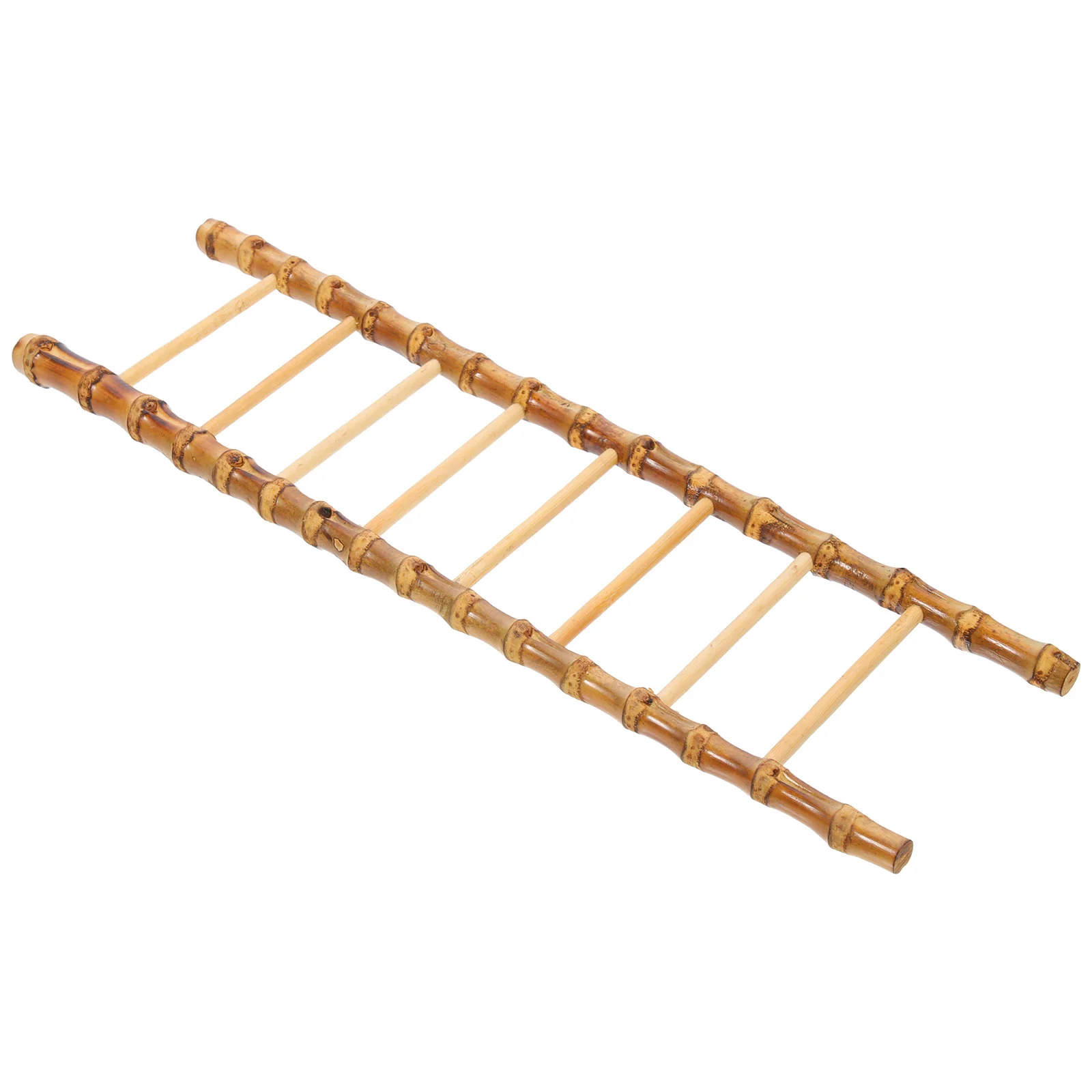 

Sashimi Bamboo Ladder Ornaments Mini Roller Tray Dish Decorations Pot Stands Plants Indoor Models Plate Kid Toy Peace
