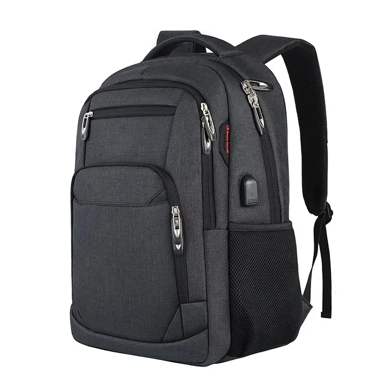 

Мужской многофункциональный рюкзак из ткани Оксфорд, с отделением для ноутбука 17,3 дюйма, с USB-портом