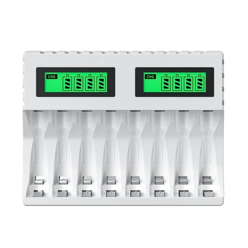 

Зарядное устройство для аккумуляторов NiCd/NiMH 8 слотов