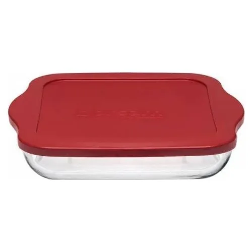 

Pasabahce 59006 с пластиковой крышкой Pyrex Red