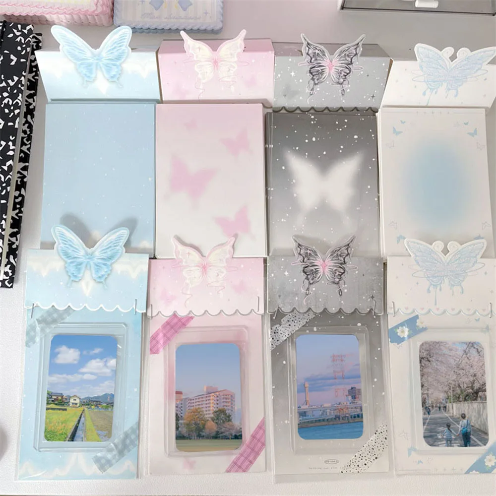 

2023 New Melting Dreamy Butterfly Beautiful Casual Dreamy Gentle Card Head Packaging Material Paper Art Supplies Ins Style