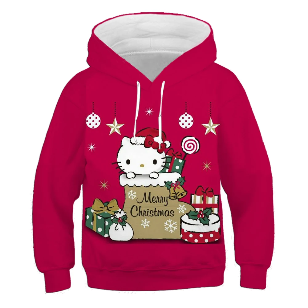 

Teen Clothing Hoodie Long Sleeve Sweatshirt Printed Big Eared Dog Casual Sweet Sweatshirt Party Party Dress Sweatshirt Warm Top