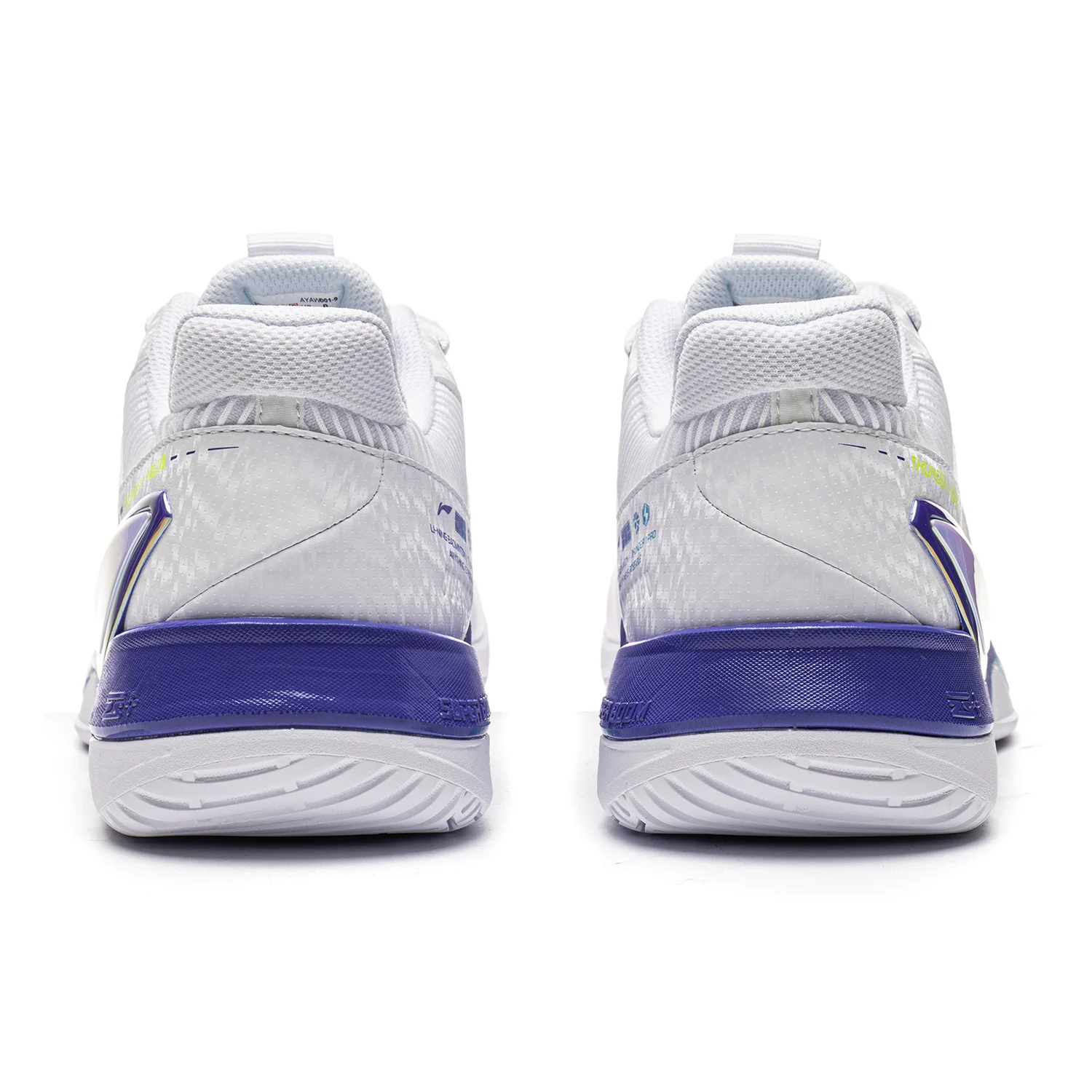 Фото Бадминтонные кроссовки Li-Ning Unisex THUNDER II PRO с карбоновой пластиной, амортизацией и стабильностью, профессиональные кроссовки LiNing AYAW001 №4