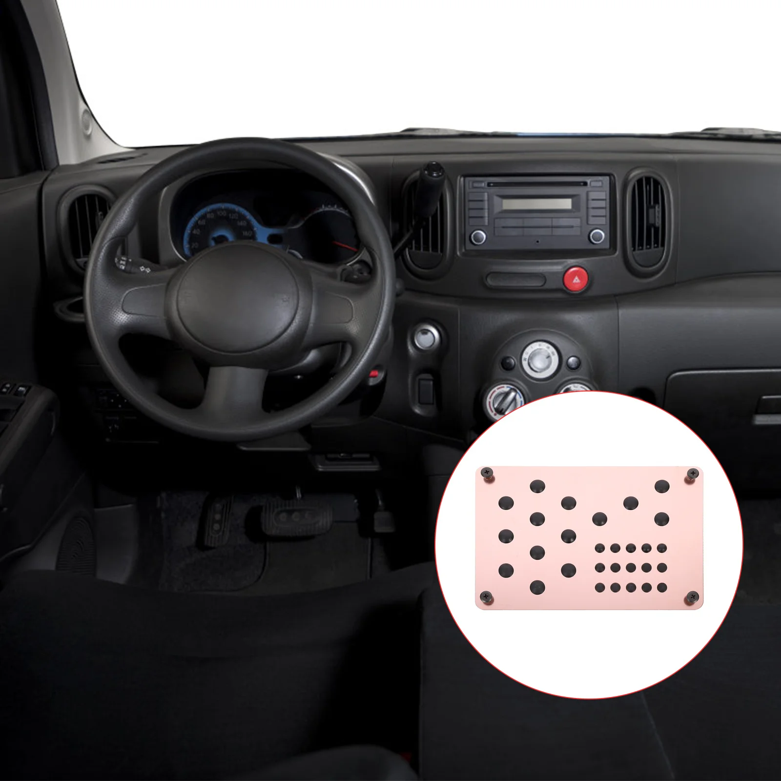 

1 Set Car Foot Heel Pedal Portable Pedal Pad Heel Pedal